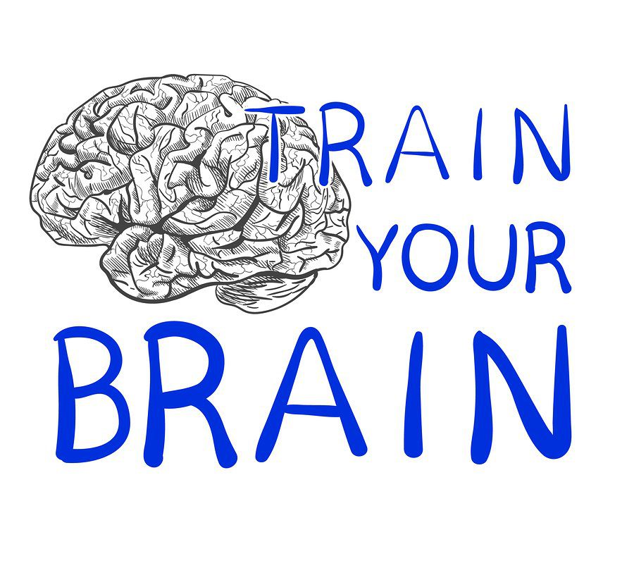Слово brain. Картинка Train your Brain. Текст Train your Brain. Мозг синий с надписью. Каллиграфия и мозг.